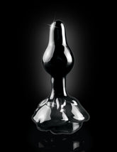 Pipedream Icicles No 77 Rose Shaped Glass Anal Plug Glass Sex Toys